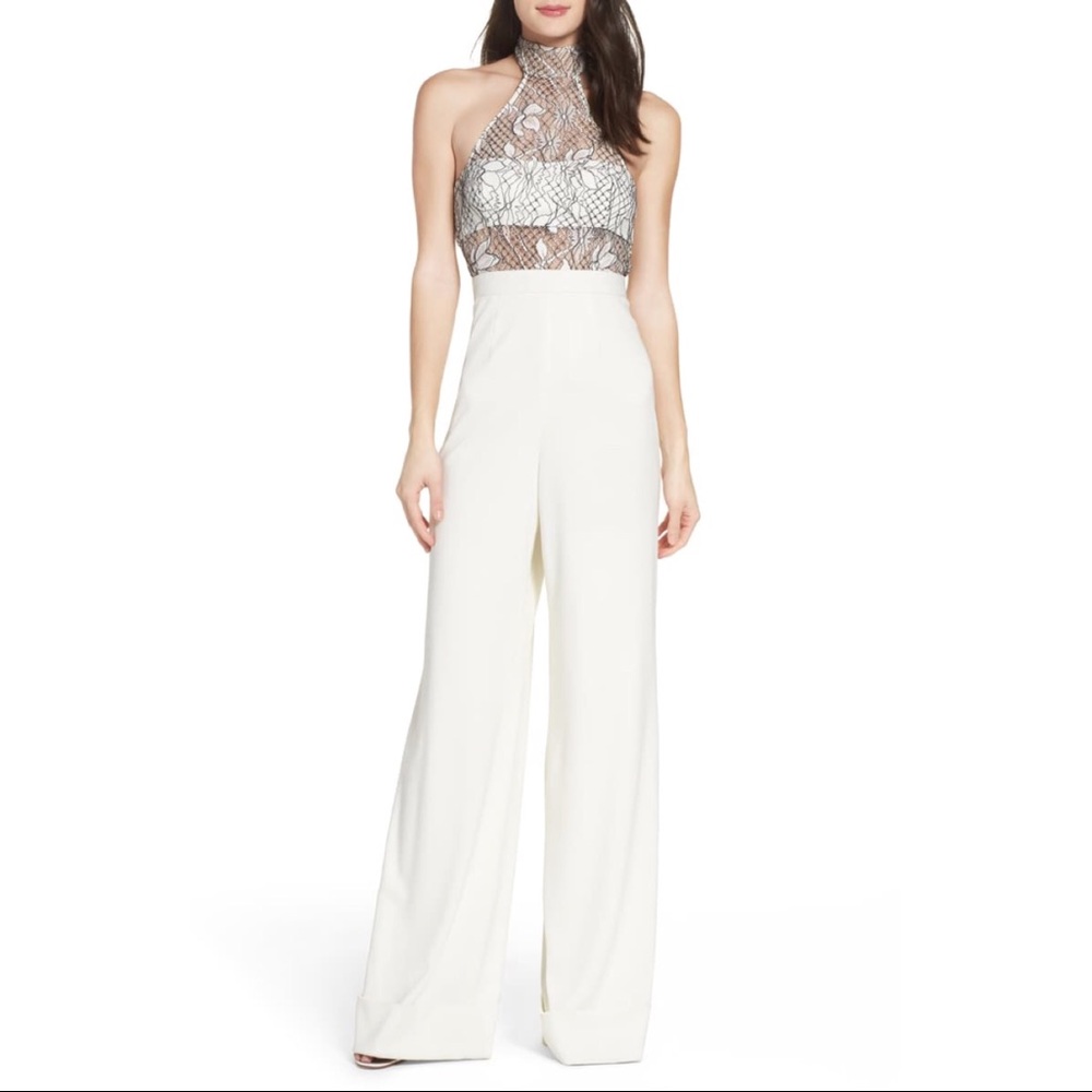 Jay Godfrey Manuel lace jumpsuit NWT